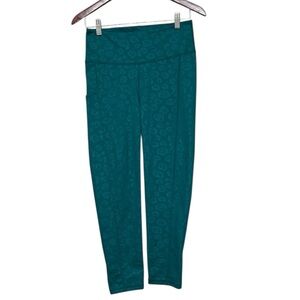 Lilly Pulitzer Luxletic Weekender High Rise Leggings Embossed Animal Print SizeM